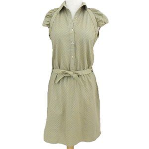 Athe VANESSA BRUNO bias plaid check Shirt Dress